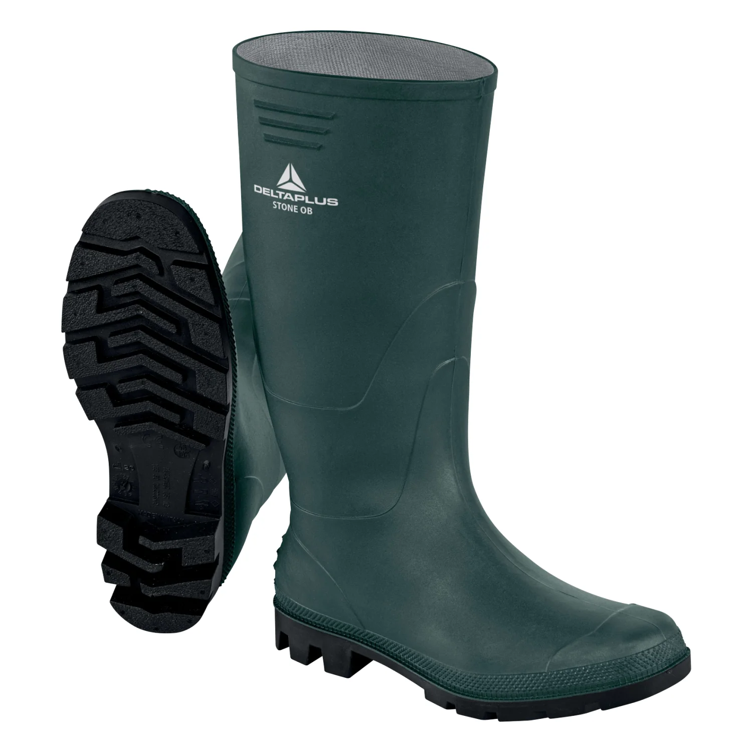Delta Plus PVC Csizma Stone OB Stoneob Fekete