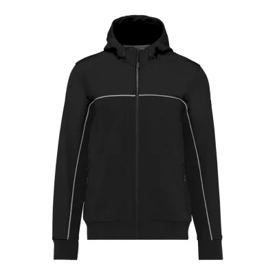 Designed To Work Uniszex háromrétegű két színű bionikus bevonattal ellátott softshell dzseki