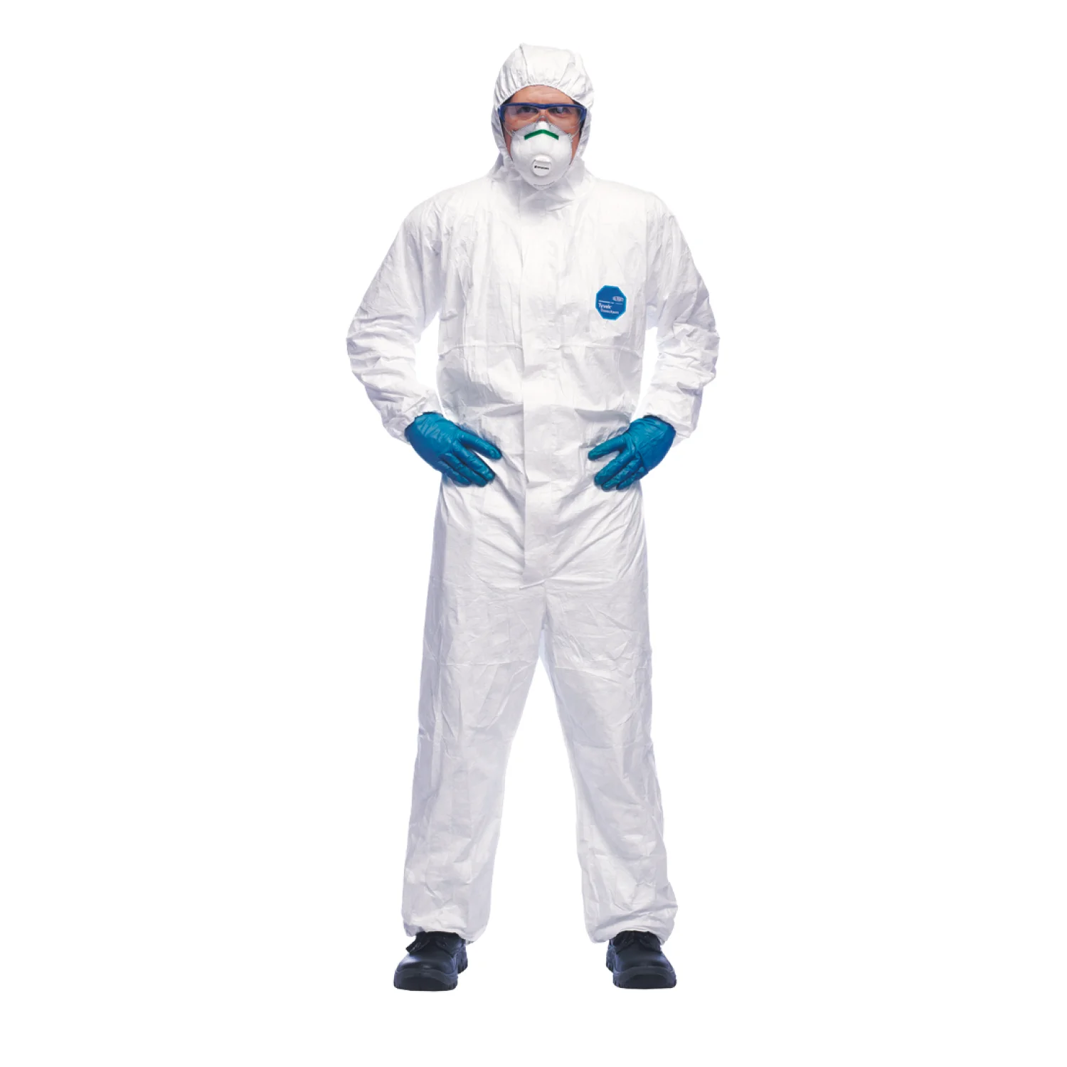 DuPont Tyvek 500 Xpert Ecopack vegyszerálló overál Fehér