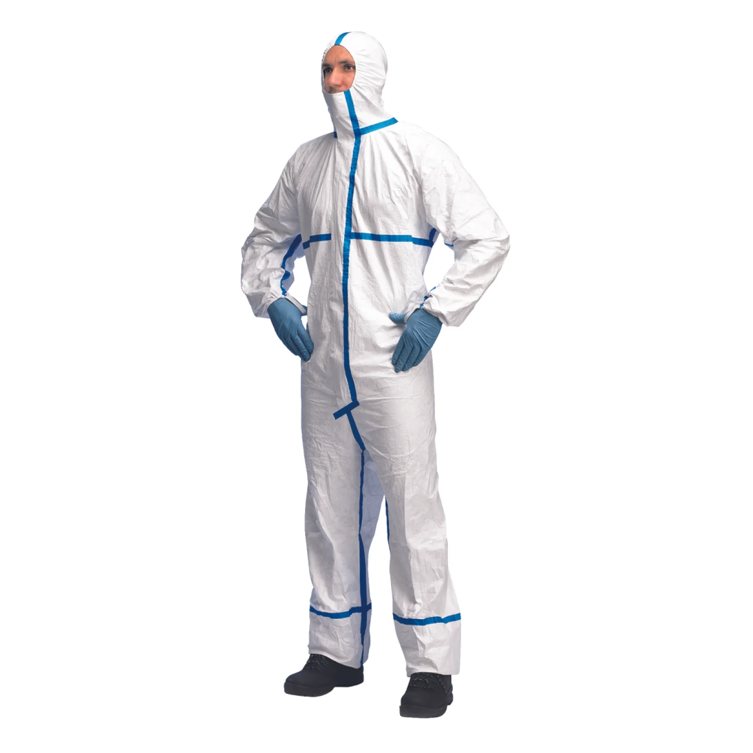 DuPont Tyvek 600 Plus vegyszerálló overál Fehér