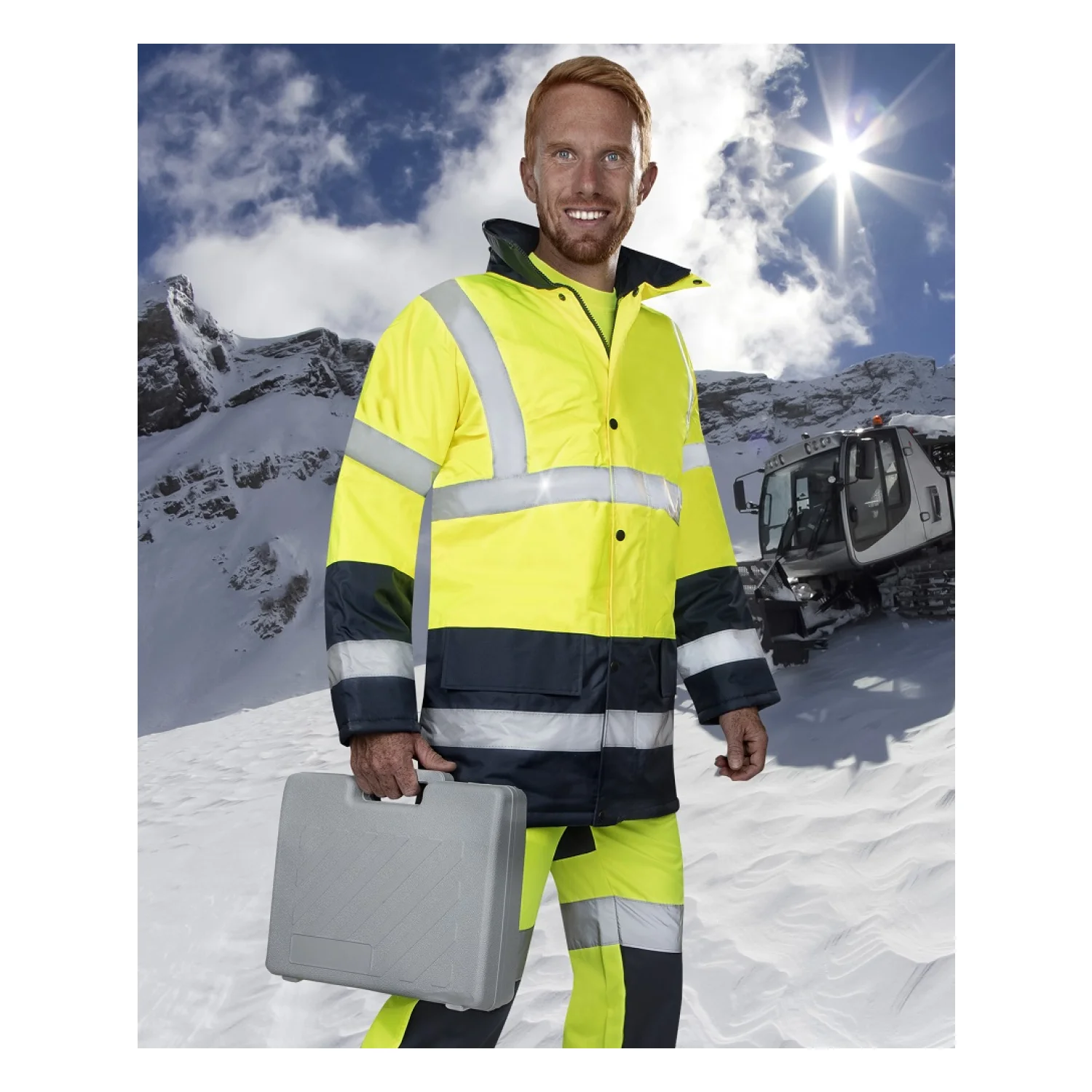 Dzseki téli Hi-Vis ARDON®REF601 Sárga