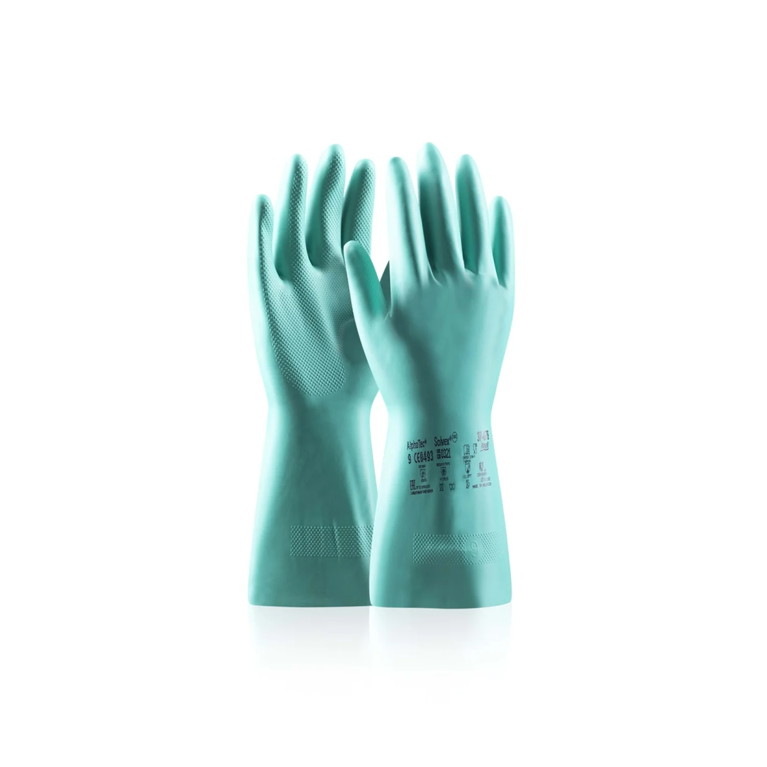 Egyéb Vegyszeres kesztyű AlphaTec® 37-676 (ex Sol-vex®) Zöld