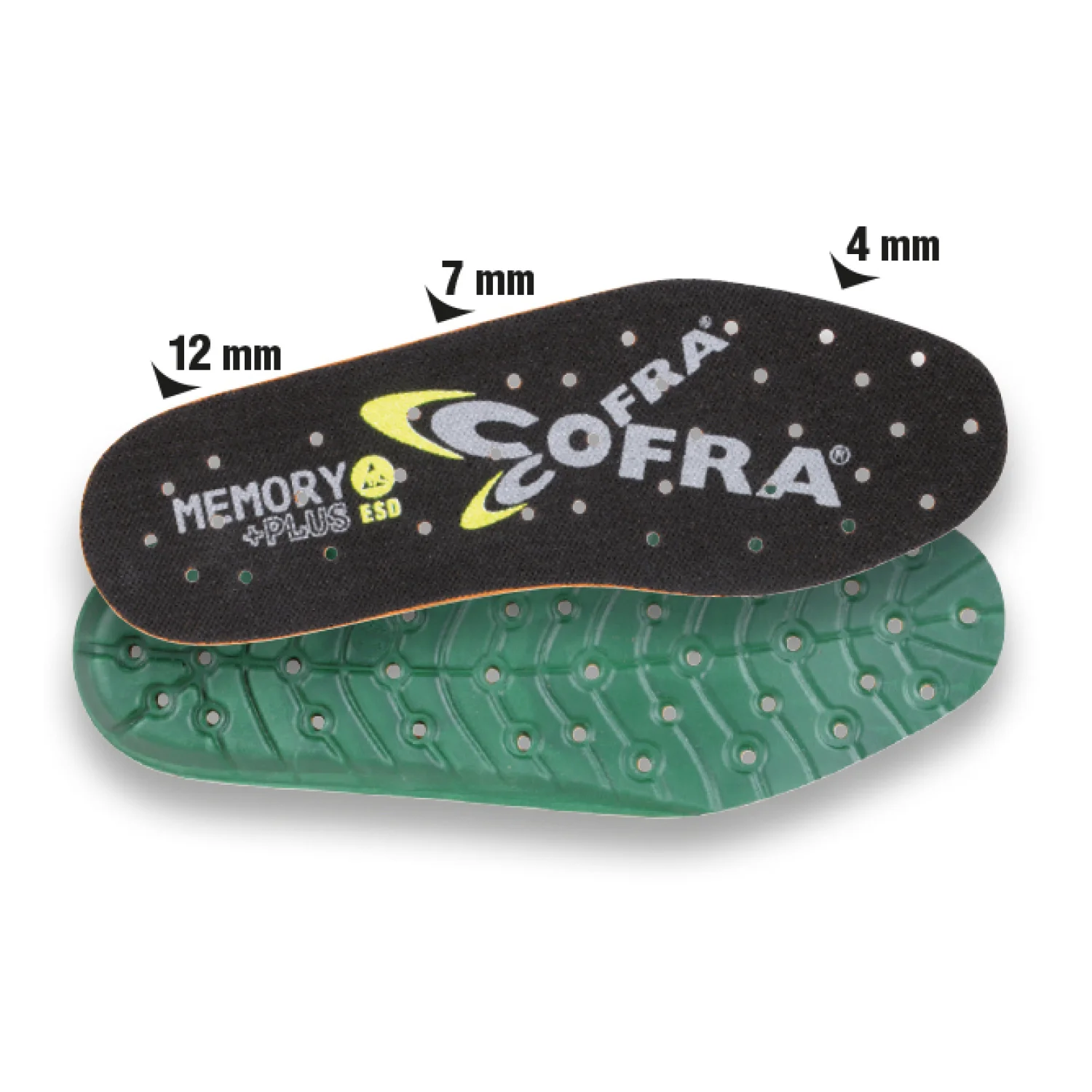 ESD memory plus cofra soletta talpbetét