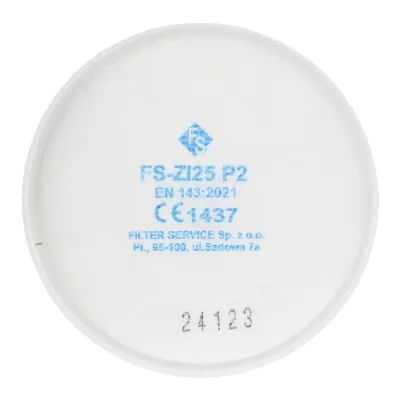 Filter service porszűrő fs ZI25 P2 szűrőbetét