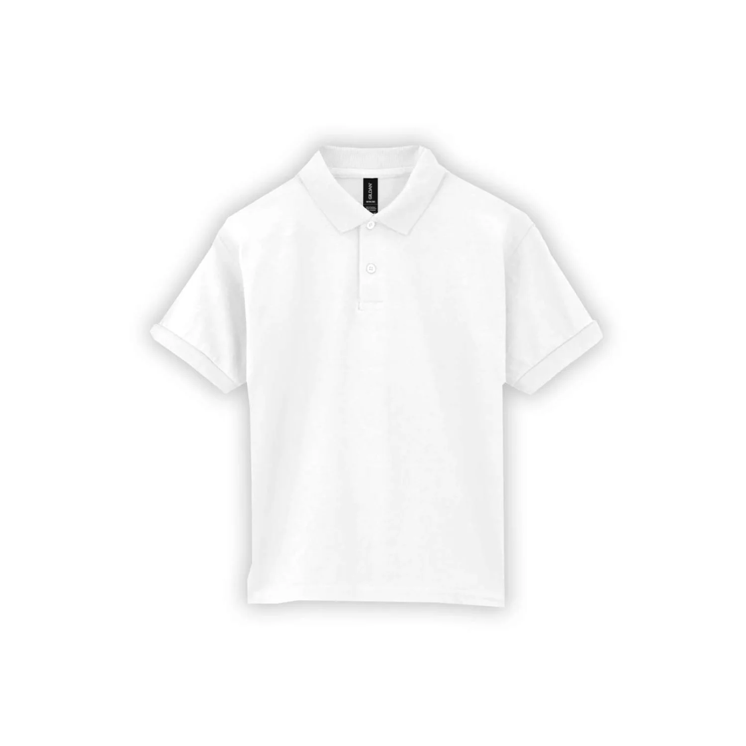 Gildan DRYBLEND® gyermek jersey póló Fehér