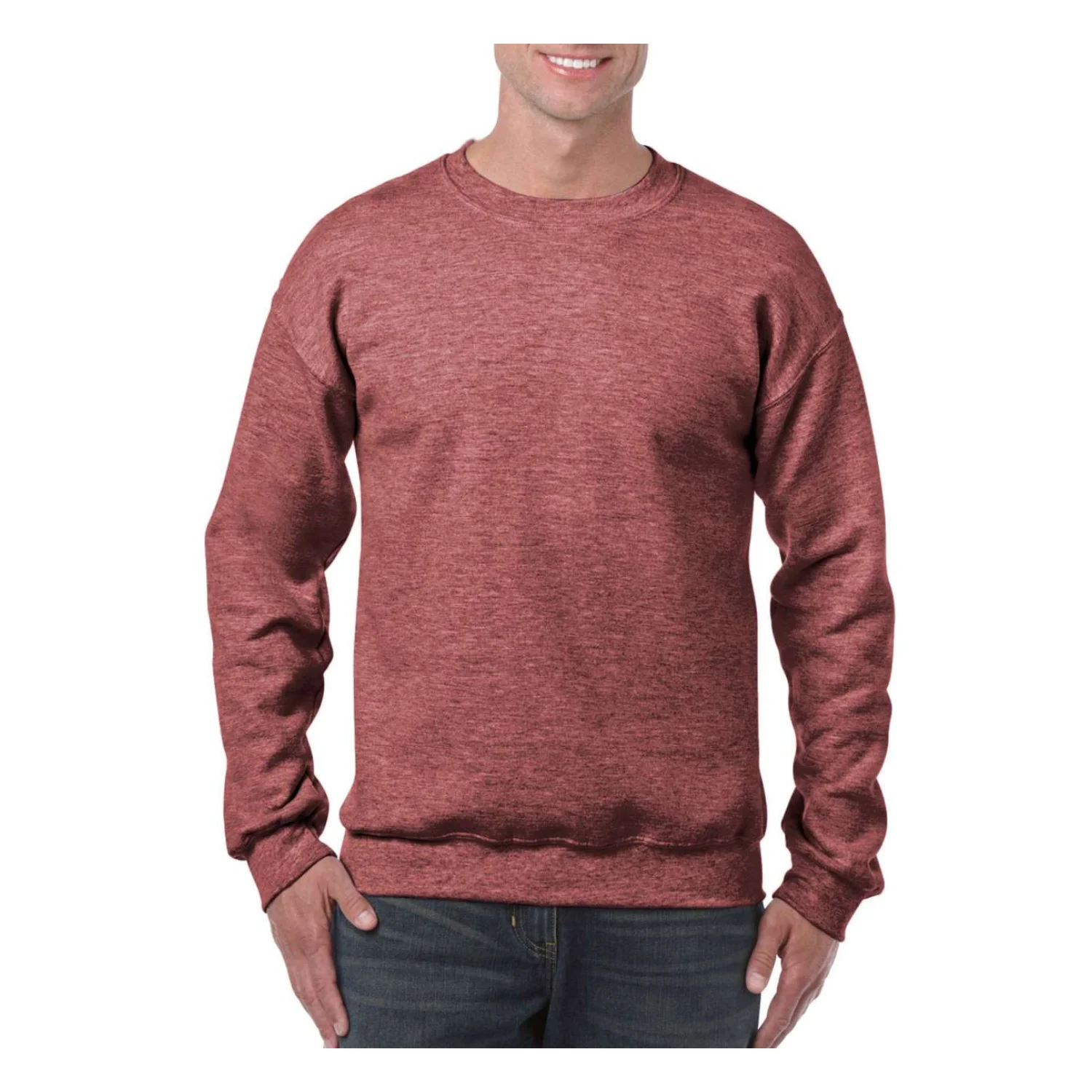 Melírozott sport dark maroon