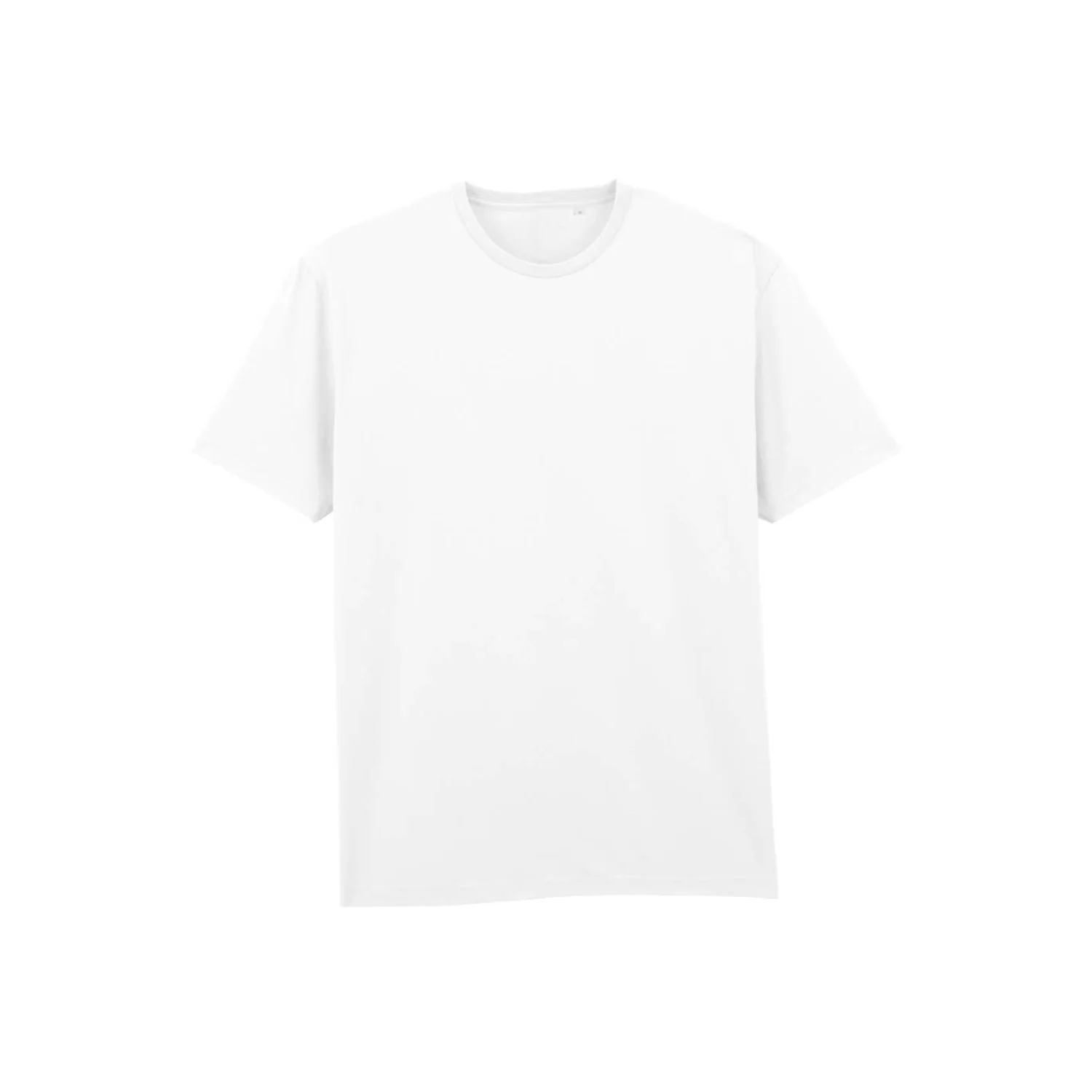 Gildan Light cotton felnőtt címke nélküli póló Fehér