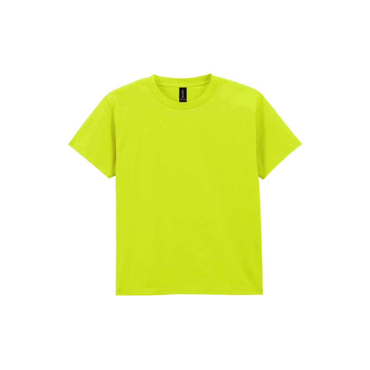 Gildan Light cotton gyermek póló Biztonsági zöld