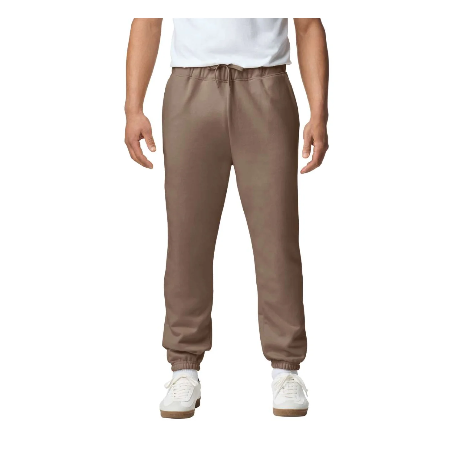Gildan SOFTSTYLE™ midweight felnőtt zsebes melegítő nadrág Barna savana