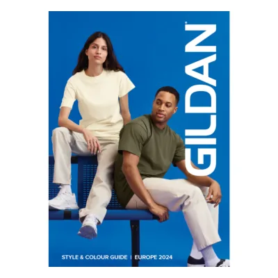 Gildan style & color guide 2024 promóciós anyag
