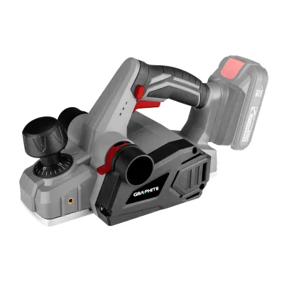 GRAPHITE Akkus gyalu ENERGY+ 18V, 16000 ford./perc, 82mm, akku nélkül akkus gép