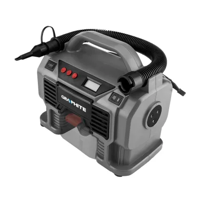 GRAPHITE Akkus kompresszor ENERGY+ 18V, akku nélkül akkus gép