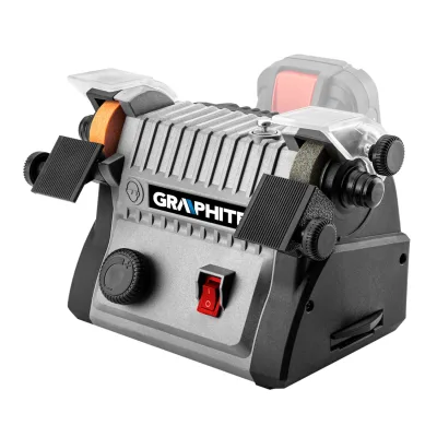 GRAPHITE Akkus köszörű- és polírozógép 3az1-ben, ENERGY+ 18V, csiszol, políroz, flexibilis csiszolófejjel, akku nélkül