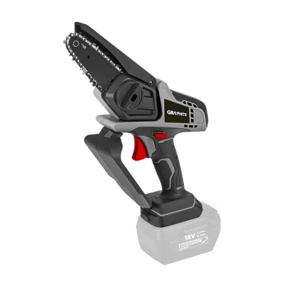 GRAPHITE Akkus mini láncfűrész ENERGY+ 18V, 0-5400 fordulat/perc akkus gép
