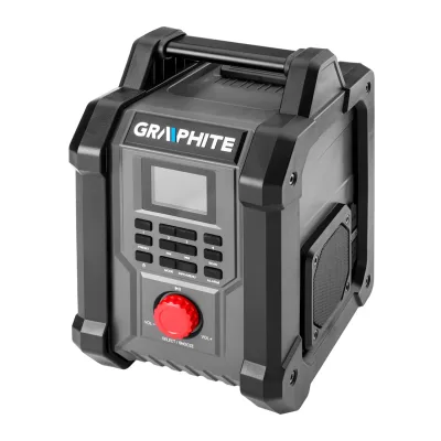 GRAPHITE Akkus rádió ENERGY+ 18V, akku nélkül akkus gép