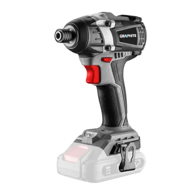 GRAPHITE Akkus szénkefementes ütvecsavarozó 1/4" (hatszög) ENERGY+, 18V, 200Nm, akku nélkül akkus gép