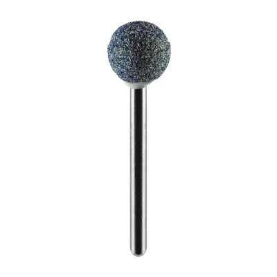GRAPHITE Csapos csiszolókő 10mm, gömb, szár 3.2mm, 3db