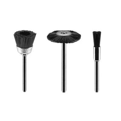 GRAPHITE Csapos kefe készlet 3db: műanyag befejezőkefe, pohárkefe, kerékkefe