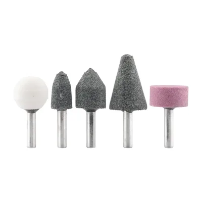 GRAPHITE Csapos köszörűkő készlet 5db felsőmaró-tartozék
