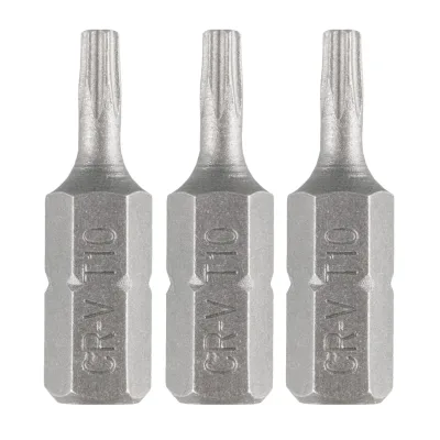 GRAPHITE Csavarhúzó bit T10, 25mm, 3db, min.rendelés: 3db csavarhúzók és bitfej