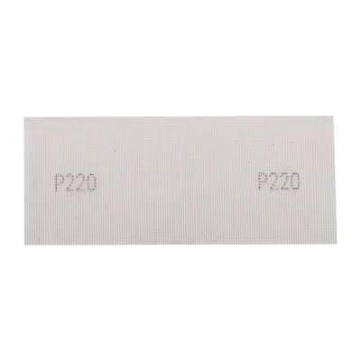 GRAPHITE Csiszolóháló fehér 115x280mm, fa, fém, műanyag, űveg, gipszkarton csiszoláshoz, P220, min. rendelés: 3db festő- és burkolószerszám