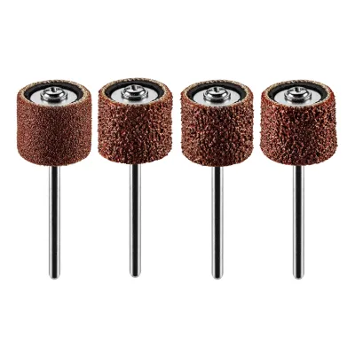 GRAPHITE Csiszolóhüvely 12.7mm, K60, K80, K120, K240, készlet 100db + szár 3.2mm, 2db