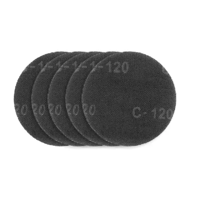 GRAPHITE Csiszolókorong tépőzáras rácsos 180mm, K120, 59G263-hoz, 5db csiszolólapok és -szalag