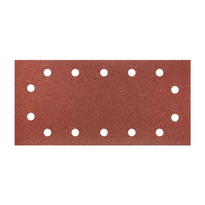 GRAPHITE Csiszolópapír tépőzáras 115x230mm, K100, lyukas 5db csiszolólapok és -szalag