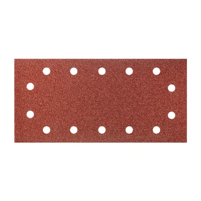 GRAPHITE Csiszolópapír tépőzáras 115x230mm, K60, lyukas 5db csiszolólapok és -szalag