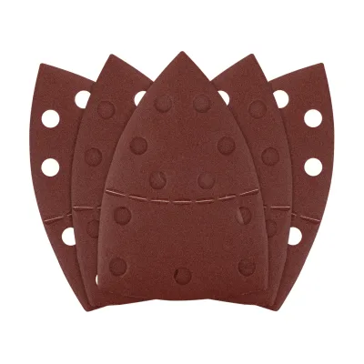 GRAPHITE Csiszolópapír tépőzáras delta 102x152mm, P180, 11 lyukas, 5db, min. rendelés: 3cs csiszolólapok és -szalag