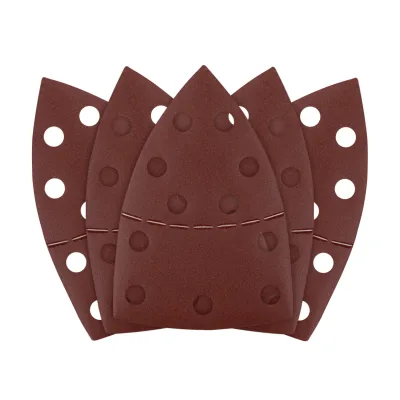 GRAPHITE Csiszolópapír tépőzáras delta 102x152mm, P220, 11 lyukas, 5db, min. rendelés: 3cs csiszolólapok és -szalag