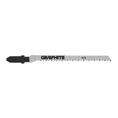 GRAPHITE Dekopírfűrészlap, T-befogó, CV, 10TPI, 75/100mm, fa-műanyag-rétegelt lemez, 2db