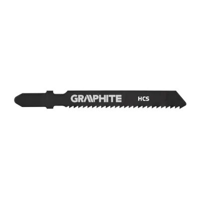 GRAPHITE Dekopírfűrészlap, T-befogó, CV, 12TPI, 50/75mm, fa-műanyag-rétegelt lemez, 2db