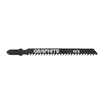 GRAPHITE Dekopírfűrészlap, T-befogó, CV, 8TPI, 75/100mm, fa-műanyag-rétegelt lemez, 2db