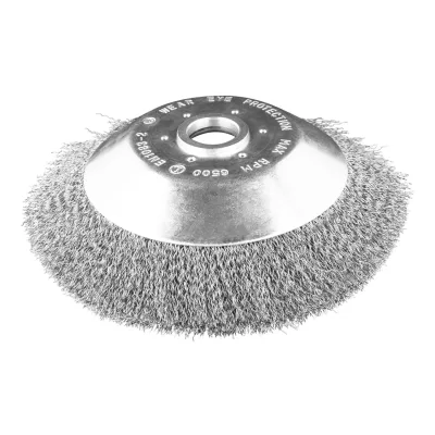 GRAPHITE Drótkorong, fazékkefe hullámos 200x25, 4mm benzines kaszákhoz