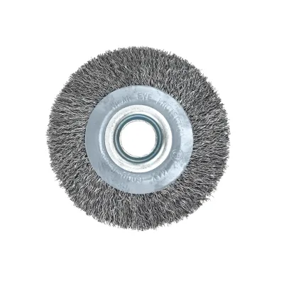 GRAPHITE Drótkorong, tányér, hullámos, 150x20mm, asztali gépekre drótkorongok és drótkefé