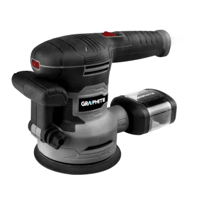 GRAPHITE Excentercsiszoló 450W, 125/150mm, kofferben gép