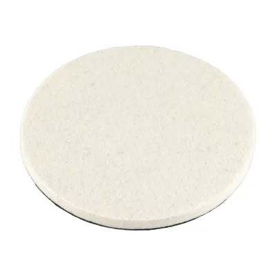 GRAPHITE Filckorong polírozáshoz, tépőzáras, 125/8mm befogók és adapter