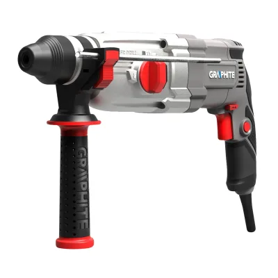 GRAPHITE Fúrókalapács SDS PLUS, 900W, 3.4J, kofferben gép