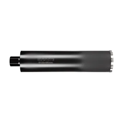 GRAPHITE Gyémánt magfúró korona, 102x450mm, 9 szegmenses, 58G540 géphez fúrószár