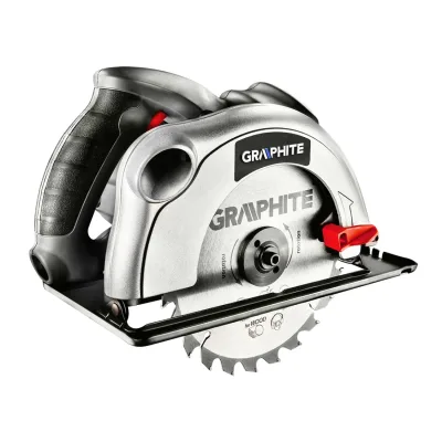 GRAPHITE Körfűrész 1200W, 185mm gép