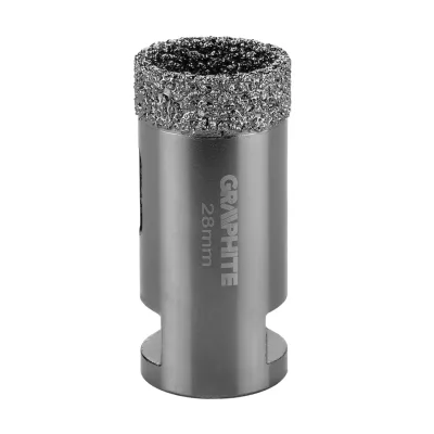 GRAPHITE Körkivágó gyémántos 28mm, M14 fúrószár