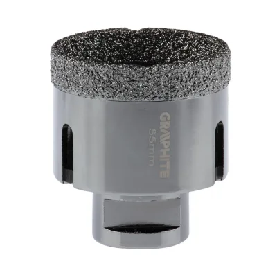 GRAPHITE Körkivágó gyémántos 55mm, M14 fúrószár