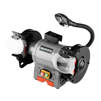 GRAPHITE Köszörűgép 370W, 150mm