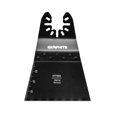 GRAPHITE Multigép, rezgőgép lap, BIM,8% cobalt, 65mm, egyenes merülőfűrész, fémhez fűrészlap