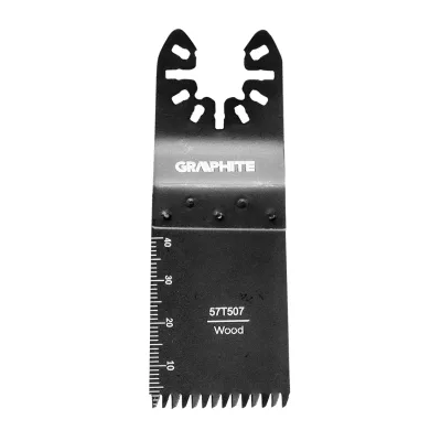 GRAPHITE Multigép, rezgőgép lap, HCS, 10TPI, 34mm, egyenes merülőfűrész, 3oldalon élezett fogak, fához fűrészlap