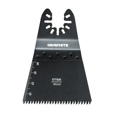GRAPHITE Multigép, rezgőgép lap, HCS, 10TPI, 65mm, egyenes merülőfűrész, 3oldalon élezett fogak, fához fűrészlap