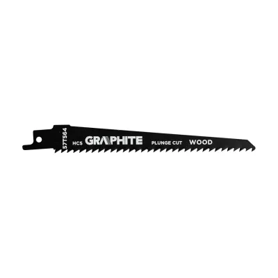 GRAPHITE Orrfűrészlap, HCS, 5TPI, 152X19X1,25mm, fához