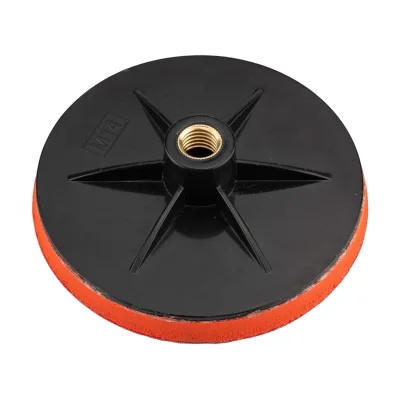 GRAPHITE Rugalmas csiszolótányér, tépőzáras, 125x10mm, M14 befogók és adapter