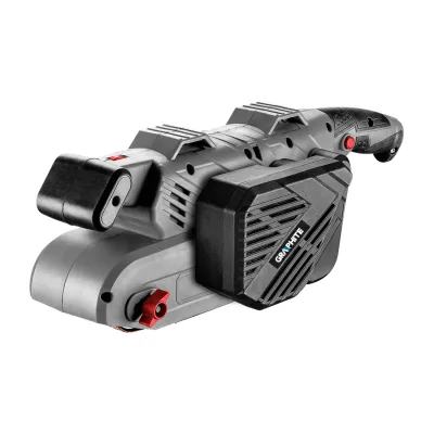 GRAPHITE Szalagcsiszoló 900W, 75x533mm, fordulatszám szabályzó gép